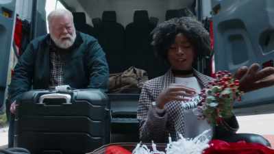 - Um, I think making the
van feel like Christmas - Holiday Road
