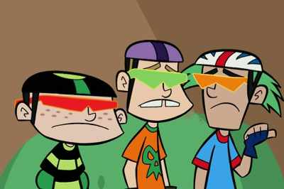 Um... I think we should,
like... scram! - Johnny Test