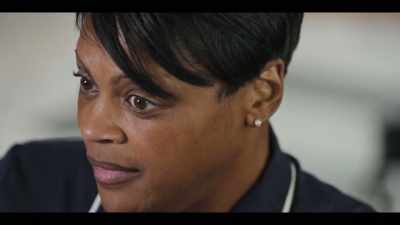 Um... I would tell her,
"Dee, I'll call you back." - I Am a Stalker