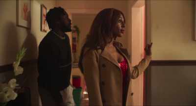 Um, I'm getting
a lift from Addy. - Pretty Red Dress