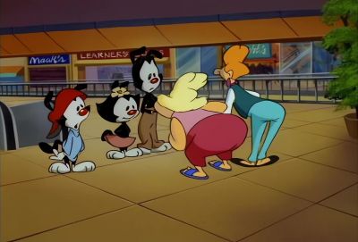 Um it's not that we wouldn't like to take your survey - Animaniacs