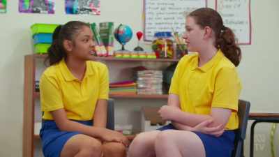 Um, I've actually never had anybody
be racist or seen it. - The School That Tried to End Racism