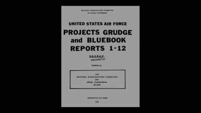 Um, you know,
according to Project Blue Book, - Who Saw the Men in Black