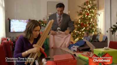 Um... you know what?
You guys keep wrapping. - The Great Christmas Switch