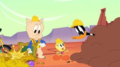 Um, maybe we can
collect art instead. - Bugs Bunny Builders