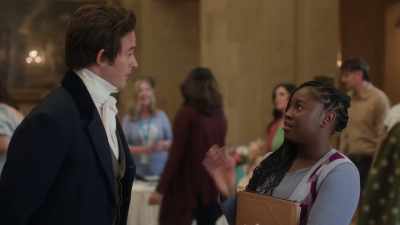 Um, Mr. Lee, this is
my student, Jenny. - Paging Mr. Darcy