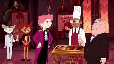 Um, so Mr. Velvet was once
a high-powered attorney. - Adventure Time: Fionna & Cake