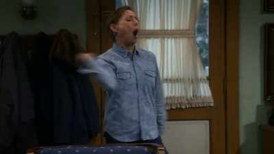 Um, she's busy right now, - The Conners