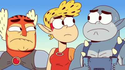 -Um...
-[sighs] - ThunderCats Roar