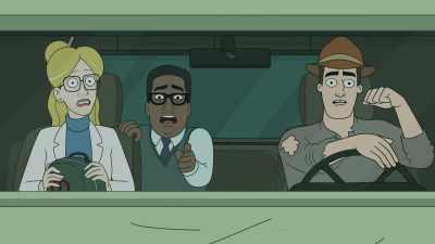 Um, sir? Looks like
the bridge up ahead is collapsed. - Mulligan