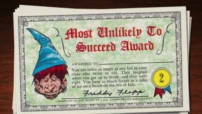 Um, So Len pulled
these things out. And he said - 30 Years of Garbage: The Garbage Pail Kids Story