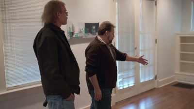 Um, so, over here,
we've got our X on the floor - Bob Ross: Happy Accidents, Betrayal & Greed
