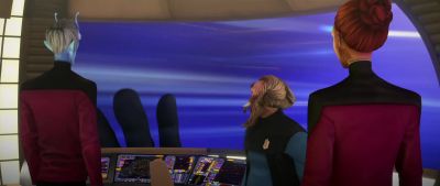 Um, the Admiral's on the hull. - Star Trek: Prodigy