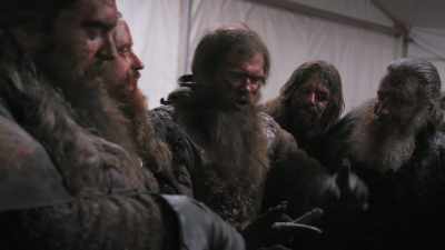 Um, the direwolfs are just cool, - Game of Thrones: The Last Watch