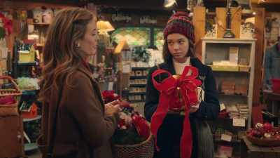 Um, because there's a cute boy - A Taste of Christmas