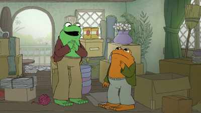 Um, Toad.
Have you ever heard of spring-cleaning? - Frog and Toad