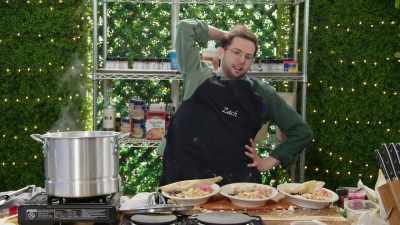 - Um...
- Uh-oh. - No Recipe Road Trip With the Try Guys