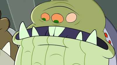 -Um, us Biglyans. Me Sqworg.
-Me Garg. - The Epic Tales of Captain Underpants in Space