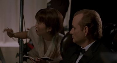 Um he want you to turn look in camera - Lost in Translation