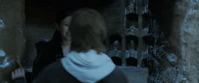Um, watch yourself on the stairs. - Harry Potter and the Goblet of Fire