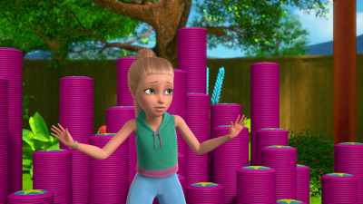 Um, where'd you get
all of those? - Barbie: A Touch of Magic