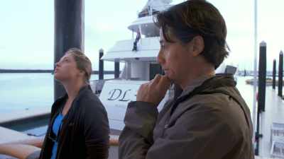 - Um...
- Yeah, off you go. - Below Deck Down Under