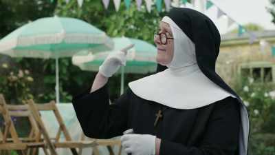  Um, yes, you might
 want to, um... - Sister Boniface Mysteries