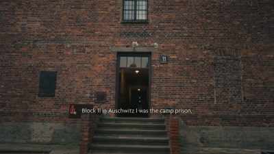 Un día
entré en el barracón número 11. - The Tattooist’s Son: Journey to Auschwitz
