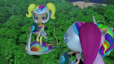 Unbe-squeeze-able! Thanks, Floof! - Rainbow Rangers