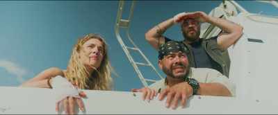 - Uncle Dan?
- He's a friend of my dad's. - Shark Waters