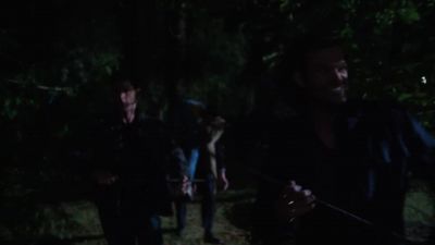 [UNDEAD GROWLING, POUNDING ON DOOR] - Supernatural
