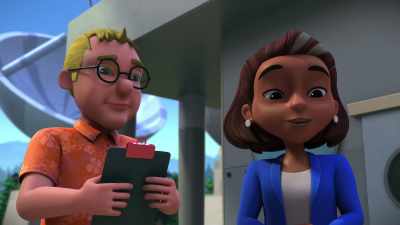 Undeniable proof that
aliens are among us! - Ready, Jet, Go! Space Camp: The Movie