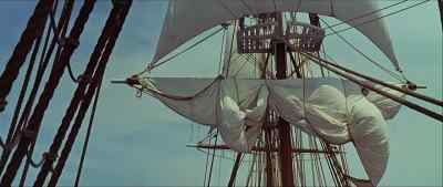 Under hull, three. - John Paul Jones