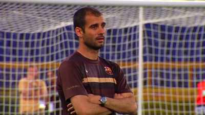 Under Pep Guardiola,
Barcelona were thriving again. - Lionel Messi - The Greatest