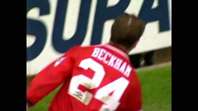 Under pressure,
another one for David Beckham. - Fever Pitch: The Rise of the Premier League