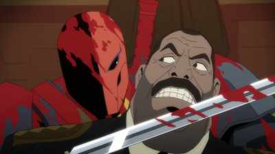Under his rule,
San Miguel became a cesspool - Deathstroke: Knights & Dragons - The Movie