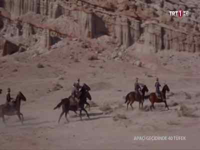Under the cover of darkness, - 40 Guns to Apache Pass