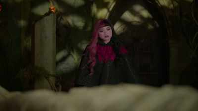 Under the monocle,
it's Hyde's code. - Monster High: The Movie