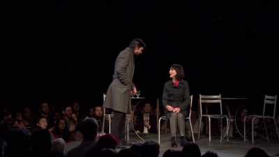 ...Under these hard conditions as this time
Is like to lay upon us - National Theatre Live: Julius Caesar