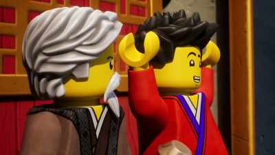 -Undignified!
-Are you kidding? - LEGO Ninjago: Dragons Rising