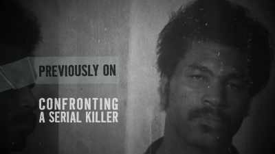 [uneasy music] - Confronting a Serial Killer