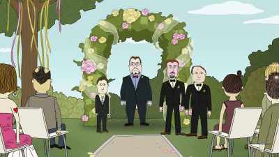 Unfortunately, we are
just waiting on the groom. - Ten Year Old Tom