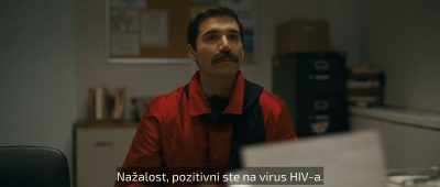 Unfortunately,
you've tested positive for HIV. - Halston