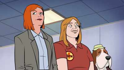 Unh! You're ruining it!
Shut up and get in here. - Birdgirl