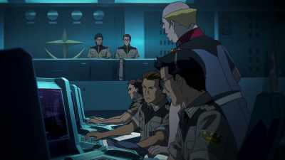 Unidentified forces detected - Mobile Suit Gundam Hathaway