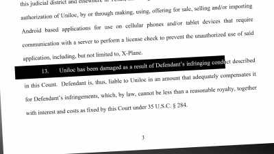 "UNILOC HAS BEEN
DAMAGED AS A RESULT - The Patent Scam