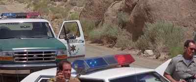 Unit 211, motorist needs assistance. - Joshua Tree