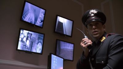 Unit two, east stairwell. - White Collar