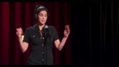- Unless it does, I guess.
- [audience laughing] - Sarah Silverman: A Speck of Dust