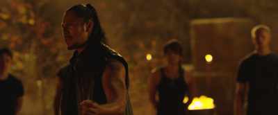 Unless first,
somebody wanna challenge Master Po. - Kickboxer: Vengeance